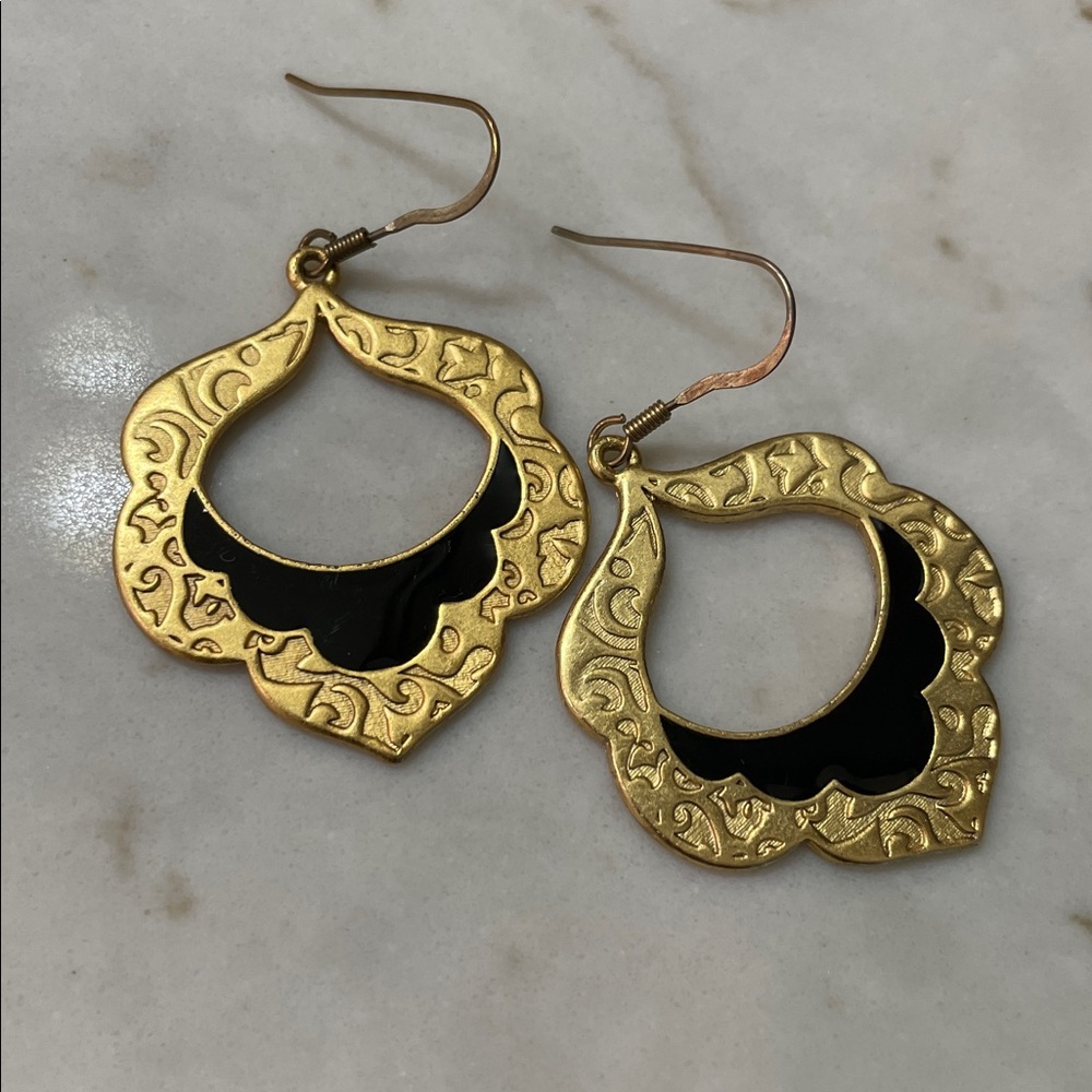 Foxy Originals Gold Tone Earrings